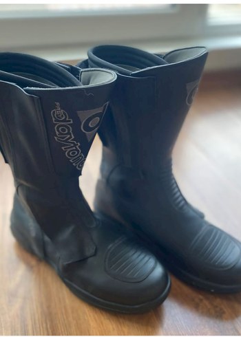 Siyah Erkek Motorsiklet Botu ı - Görsel 3