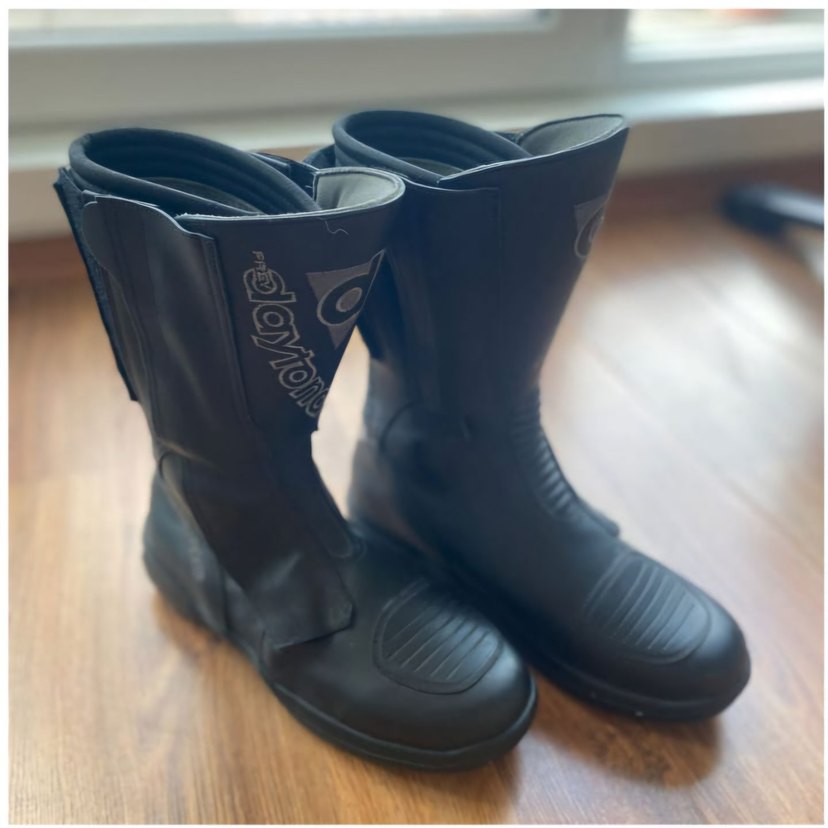 Siyah Erkek Motorsiklet Botu ı - Görsel 3