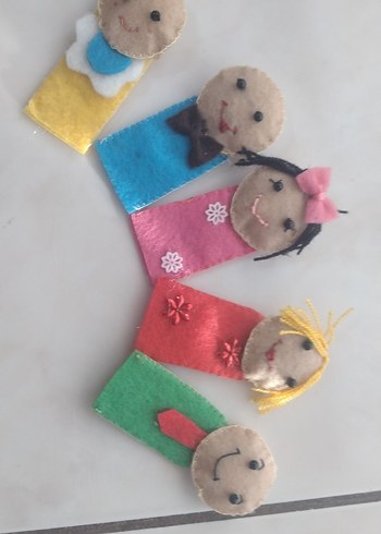 Aile parmak kuklası - Görsel 2