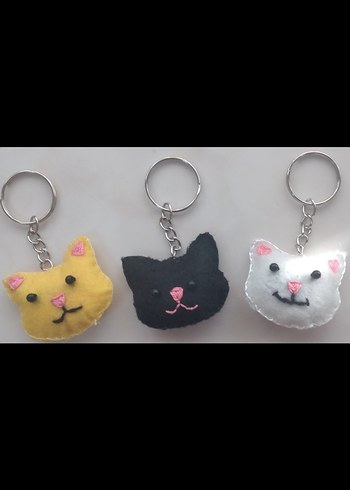 Küçük kedi anahtarlık  - Görsel 2