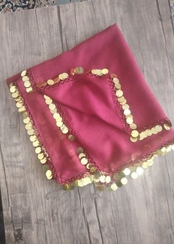 Bordo Pullu Yazma - Görsel 3