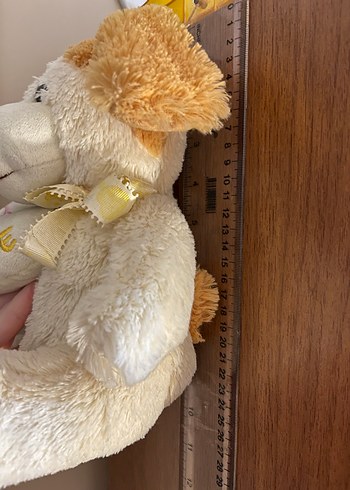 Beyaz Peluş Köpek Oyuncak - Görsel 3