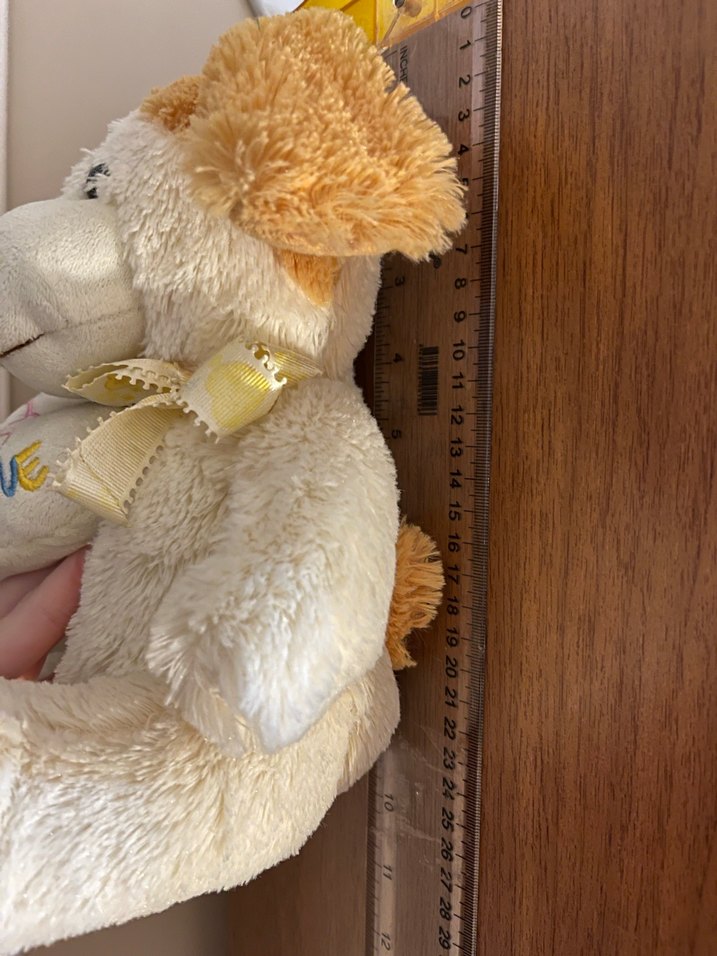 Beyaz Peluş Köpek Oyuncak - Görsel 3