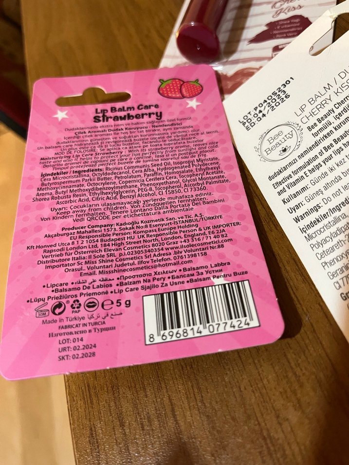 Bee Beauty Lip Balm Nemlendirici Ruj - Görsel 2