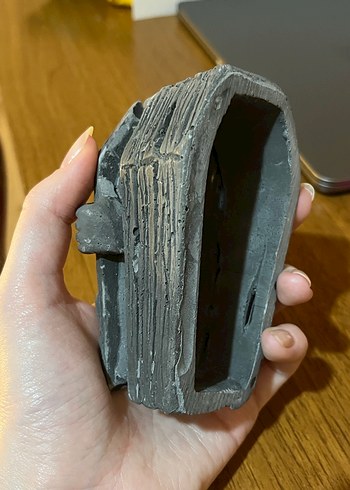 Gri Tabut Süs Eşyası Biblo - Görsel 3