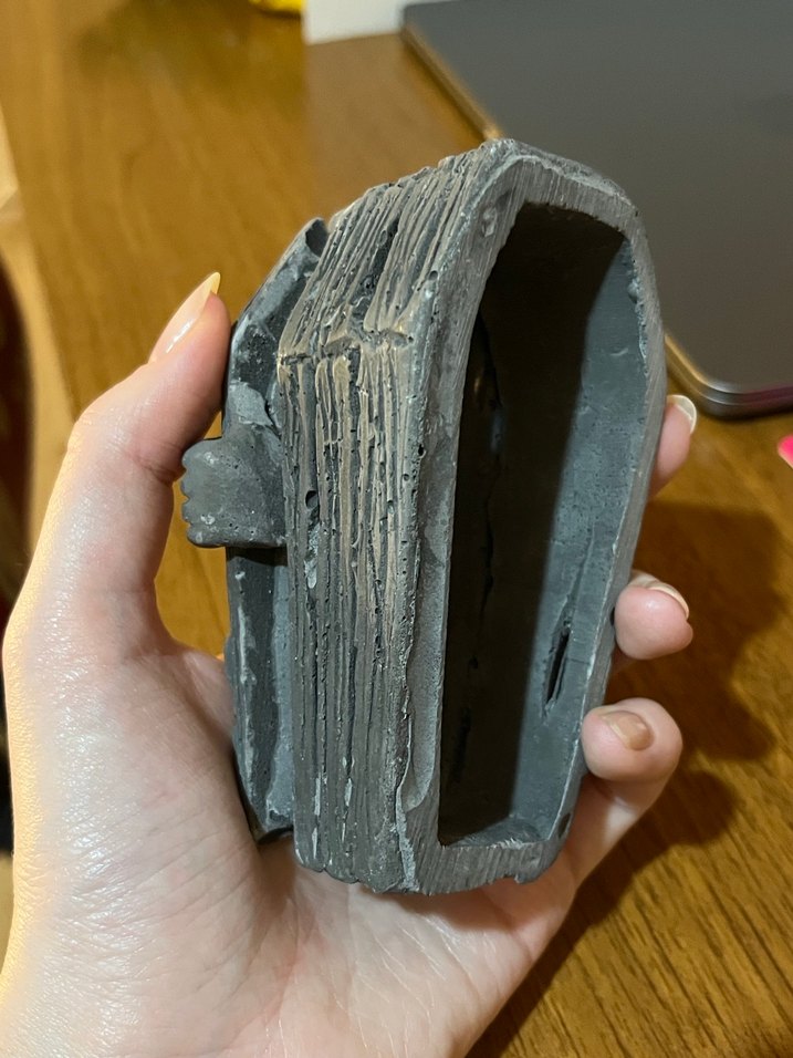 Gri Tabut Süs Eşyası Biblo - Görsel 3