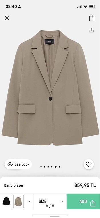Blazer Ceket