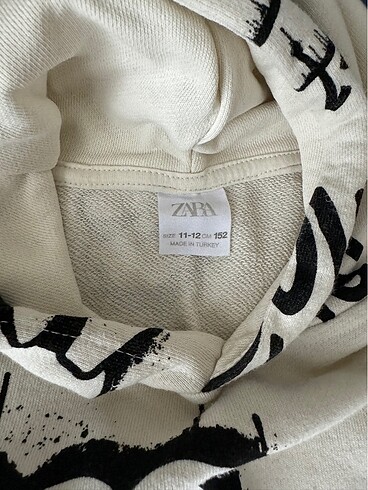 Zara orjinal marka sweatshirt