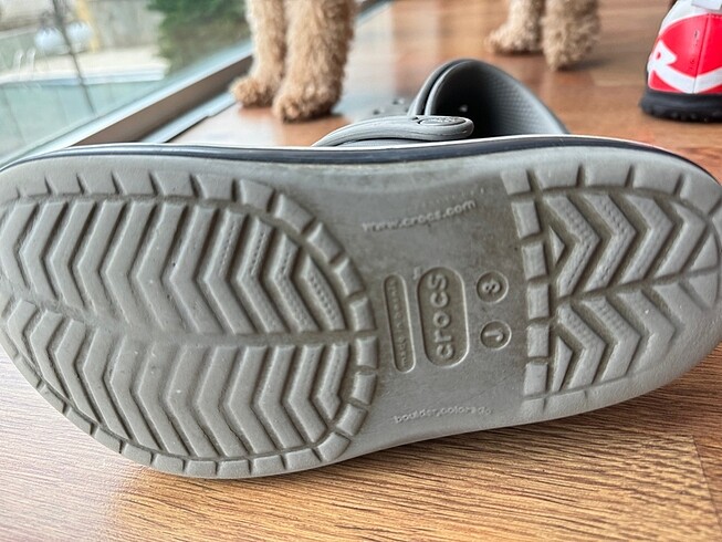 35 Beden Orjinal crocs terlik gri