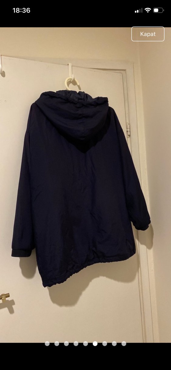 The North Face Lacivert Fermuarlı mevsimlik - Görsel 4