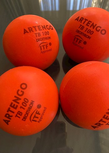 Kaliteli Turuncu Pilates Topu ITF Onaylı - Görsel 2