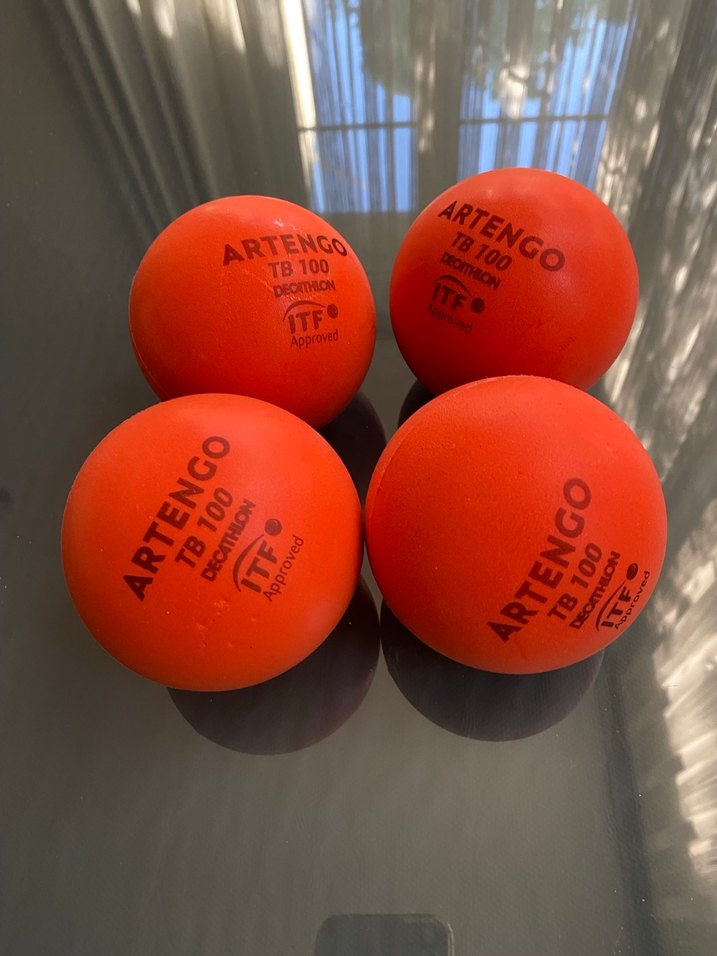 Kaliteli Turuncu Pilates Topu ITF Onaylı - Görsel 5