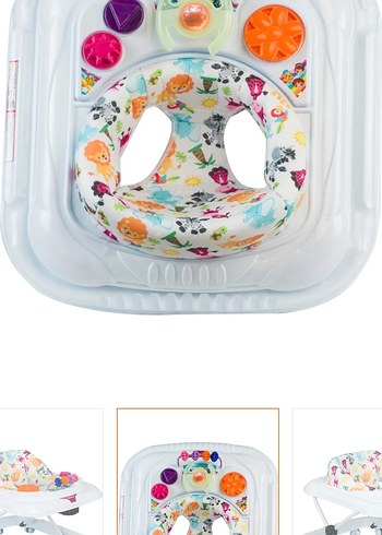 Bebek Yürüteci Beyaz Renkli - Görsel 2