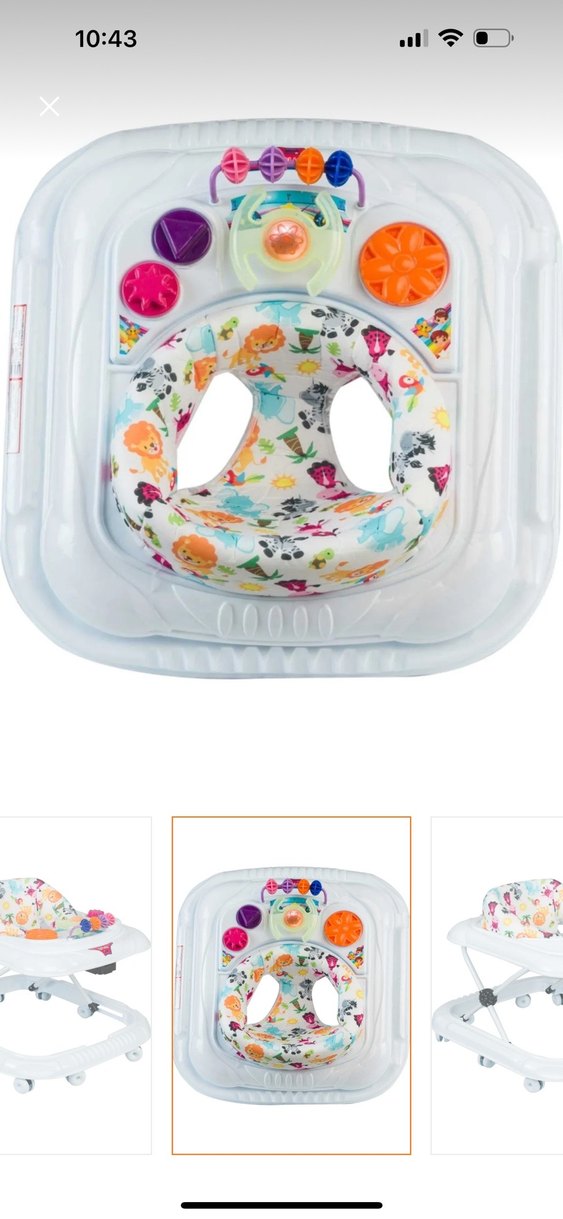 Bebek Yürüteci Beyaz Renkli - Görsel 2