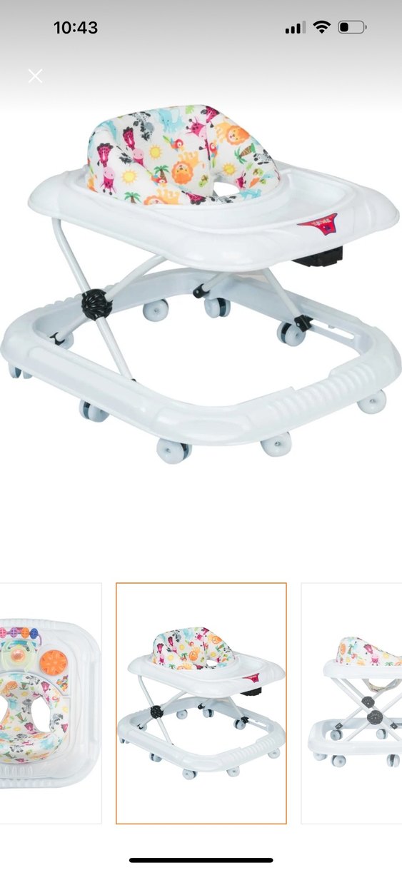 Bebek Yürüteci Beyaz Renkli - Görsel 3