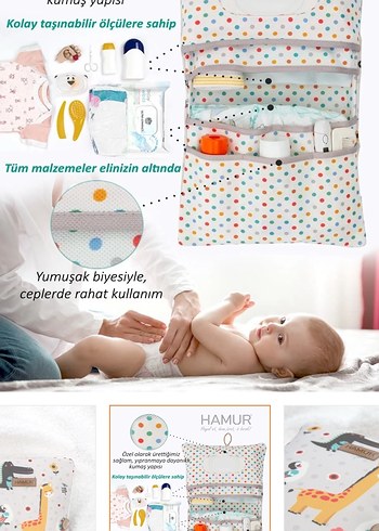 Gri Çocuk çanta , Yumuşak Kumaş, Hayvan Desenli - Görsel 2