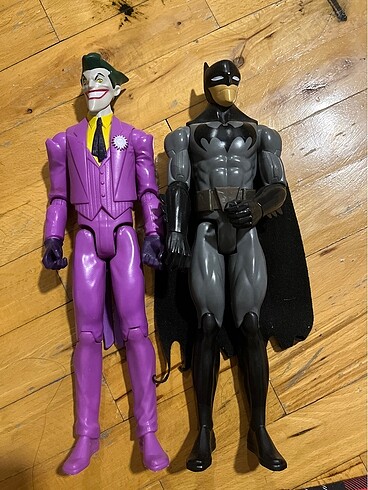 Joker ve Batman figür