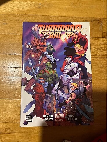 Guardians Team Up çizgi roman