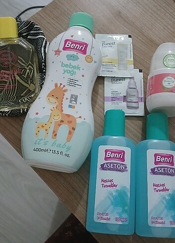 Benri Beni bebek yağı Aseton rol on sunshıne