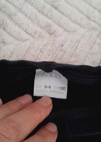 Kız Çocuk Siyah Uzun Kollu Baskılı Tişört - Görsel 3