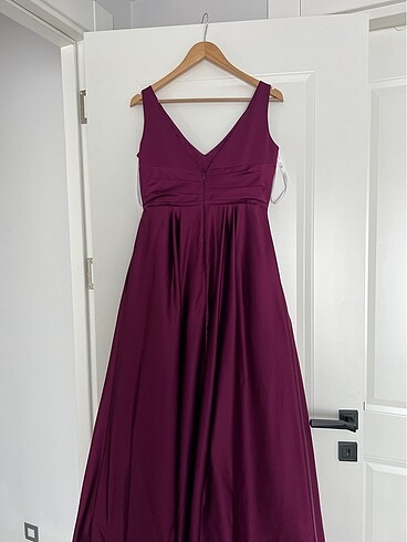 42 Beden mor Renk Oleg cassini elbise