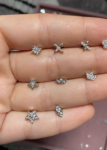 İNDİRİM!!! 316L Tragus Helix Piercing - Görsel 13