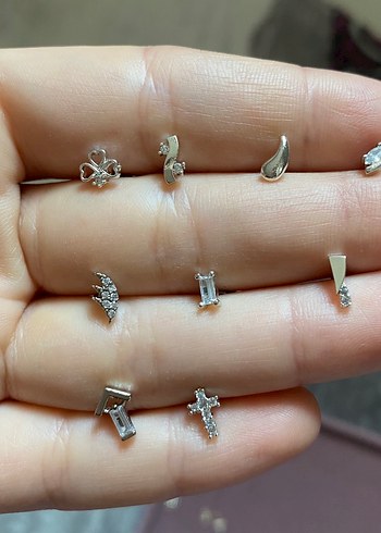 İNDİRİM!!! 316L Tragus Helix Piercing - Görsel 20