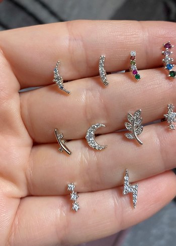 316L Tragus Helix Piercing - Görsel 7