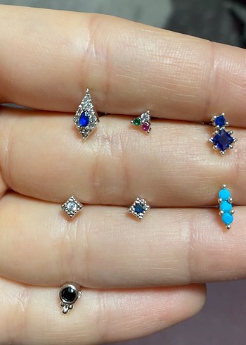 316L Tragus Helix Piercing - Görsel 16