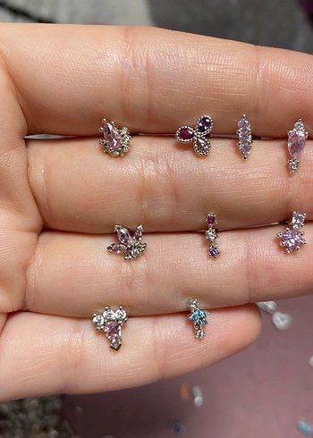 316L Tragus Helix Piercing - Görsel 8