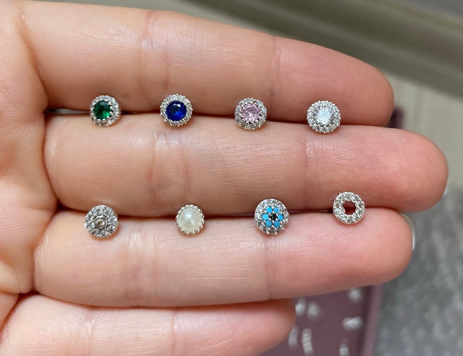 316L Tragus Helix Piercing - Görsel 4