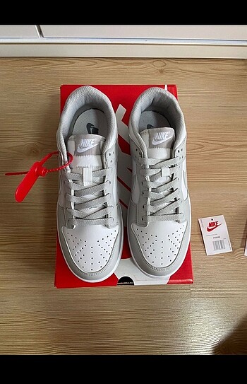 38 Beden Nike dunk low grey fog