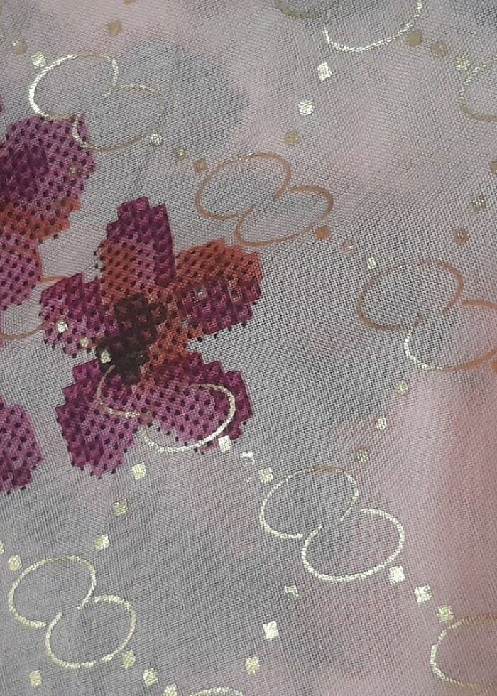 Oyalı yaldızlı yazma - Görsel 4