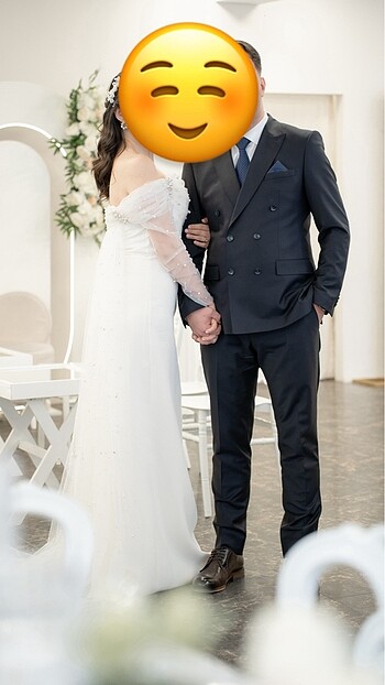 l Beden beyaz Renk Nişan , nikah elbisesi