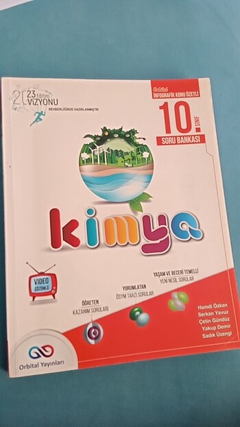 orbital yayınları 10. sınıf kimya soru Bankası tyt ayt kimya