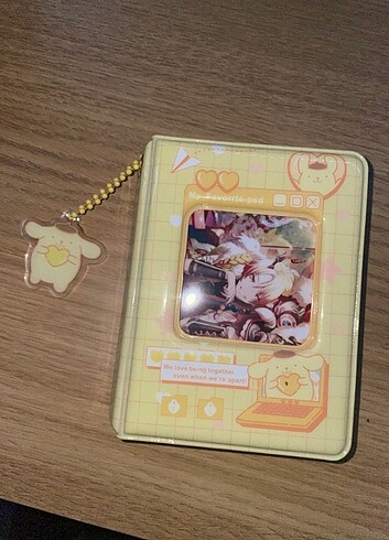 Sanrio binder Pompompurin binder 