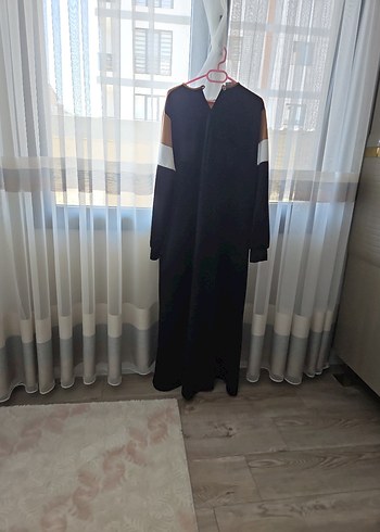 Bej renkli elbise - Görsel 5