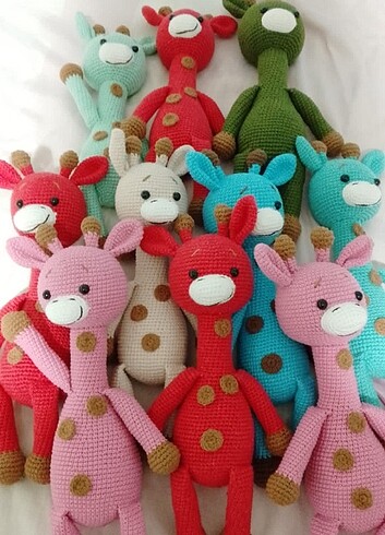Amigurumi zurafa