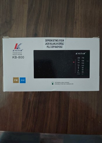 KNSTAR KB-800 Cep Radyosu - Görsel 3
