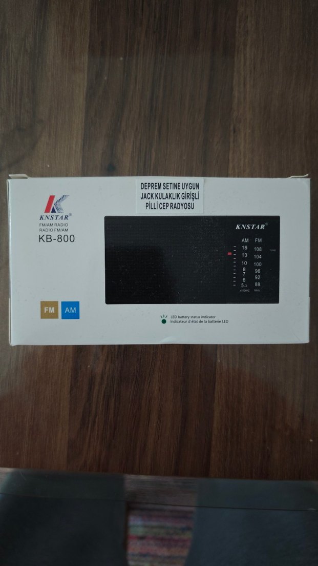 KNSTAR KB-800 Cep Radyosu - Görsel 3