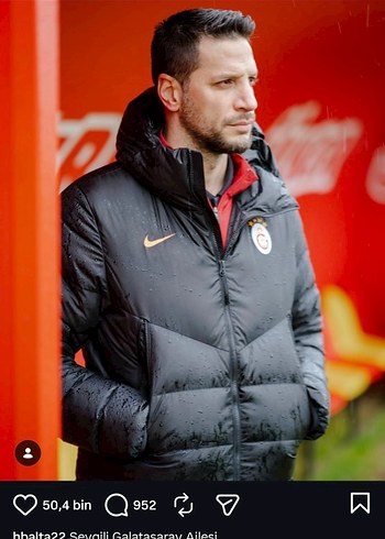 Galatasaray Nike Kapüşonlu Erkek Şişme Mont - Görsel 4