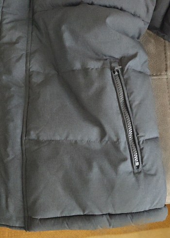 Wrangler Gri Fermuarlı Erkek Yelek - Görsel 2