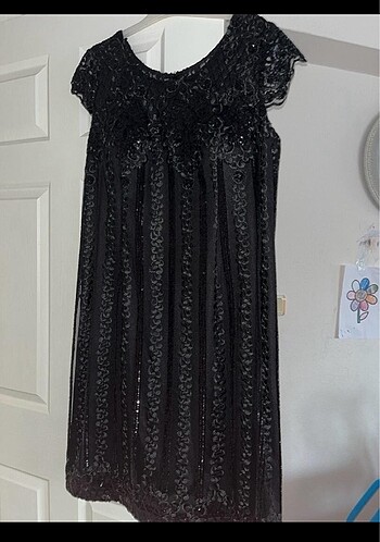 Siyah abiye elbise - Görsel 5