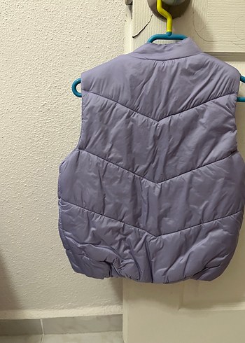 LC Waikiki Kız Çocuk Lila Fermuarlı Yelek