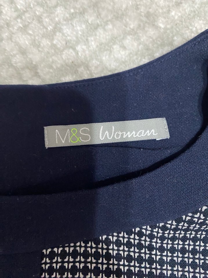 Desenli Midi Kadın Elbise - Görsel 2