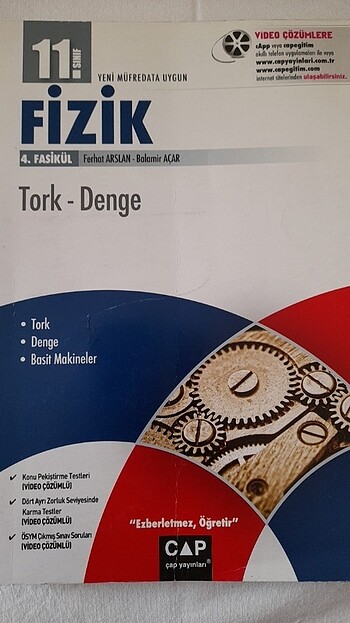 Beden 11. Sınıf fizik ve AYT fen bilirmleri denemesi