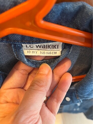 10 Yaş Beden Kız çocuk kot ceket