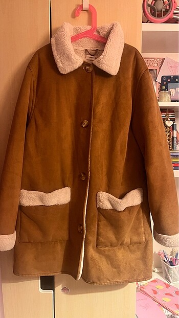 Mango Kız Çocuk Peluş Ceket