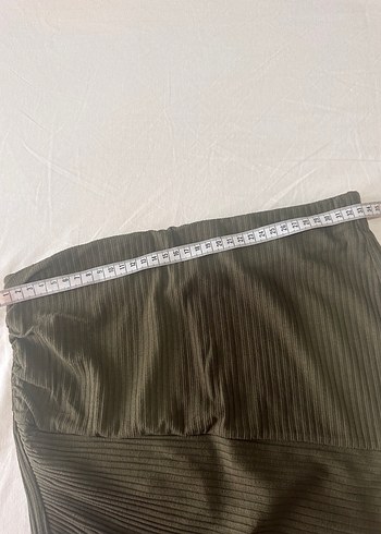 Siyah Pileli Hamile Uzun Etek - Görsel 3