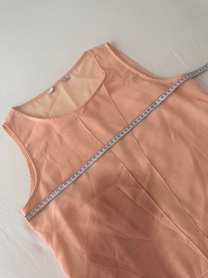 Bej Transparan Kolsuz Kadın Bluz - Görsel 3